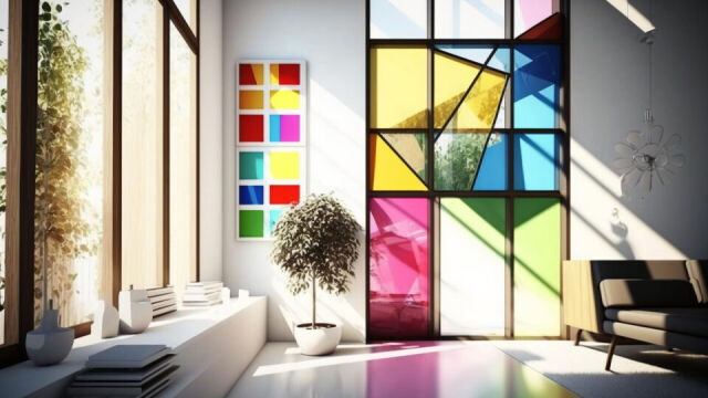 4 powody, dla których warto zainwestować w meble zdobione kolorowym szkłem laminowanym